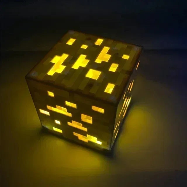 Creative Brownstone Torch LED Night Light USB Rechargeable Game Room Decoration