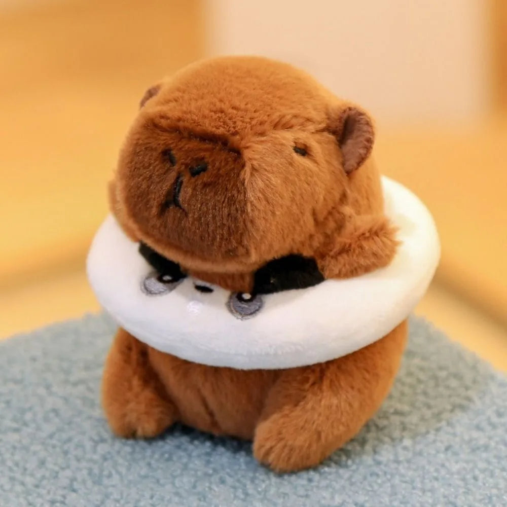 Cute Capybara Plush Toy Hoodie with Wings Simulation Doll Small Size Stuffed Animals Anime