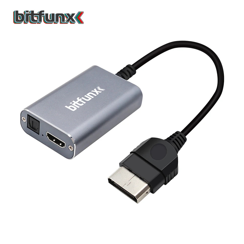 Bitfunx HDMI Adapter for XBOX Classic Retro Gaming Consoles HD Cable Accepts 5.1 Dolby Digital Surround Sound