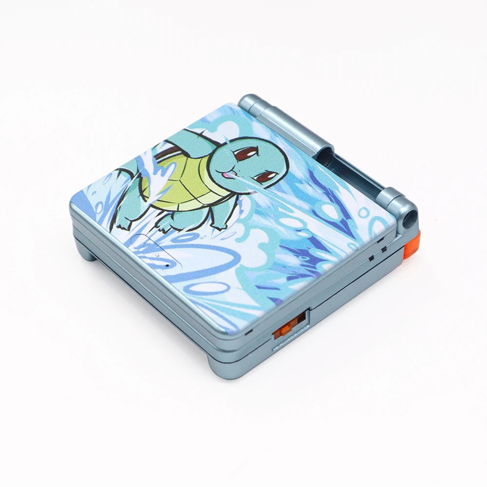 Custom UV Print Housing shells for Gameboy Advance SP 101 and 001 screen