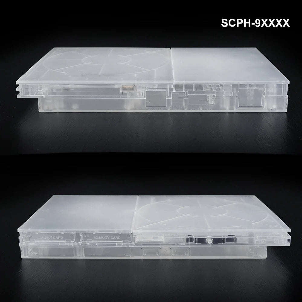 Translucent Replacement Shell For SONY PlayStation2 Slim Console