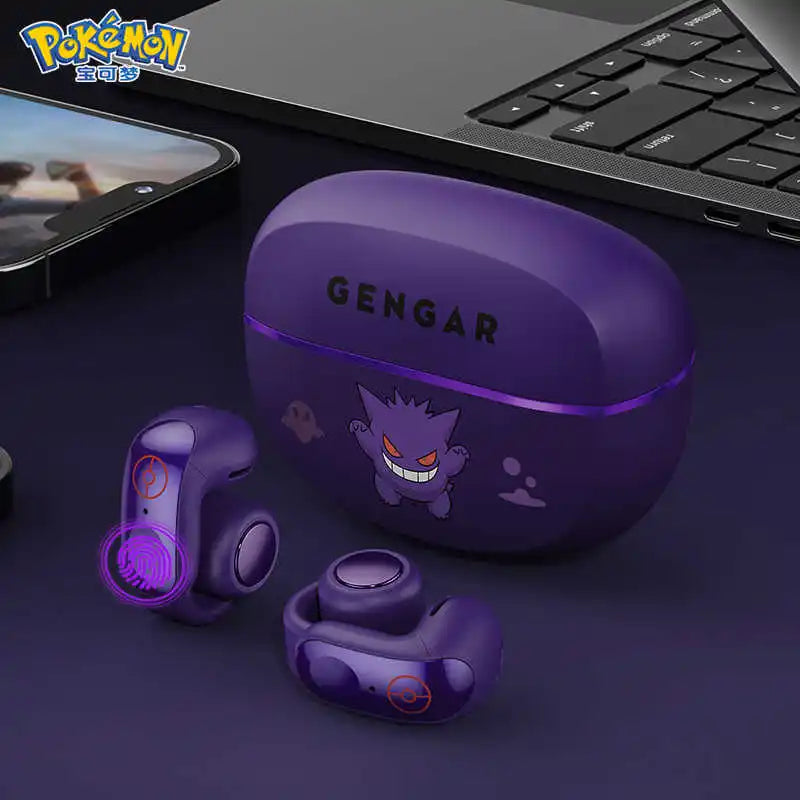Gengar Pokemon Bluetooth Wireless Earbuds