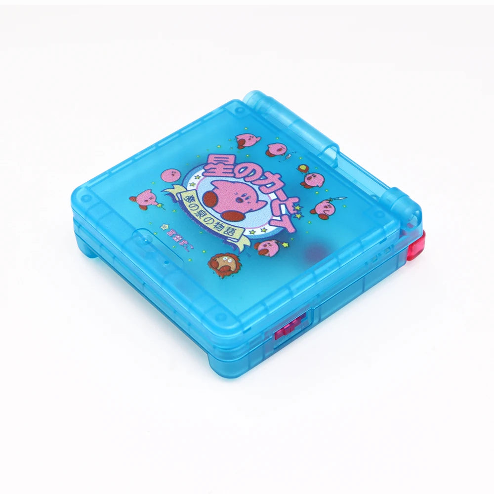 Custom UV Print Housing shells for Gameboy Advance SP 101 and 001 screen