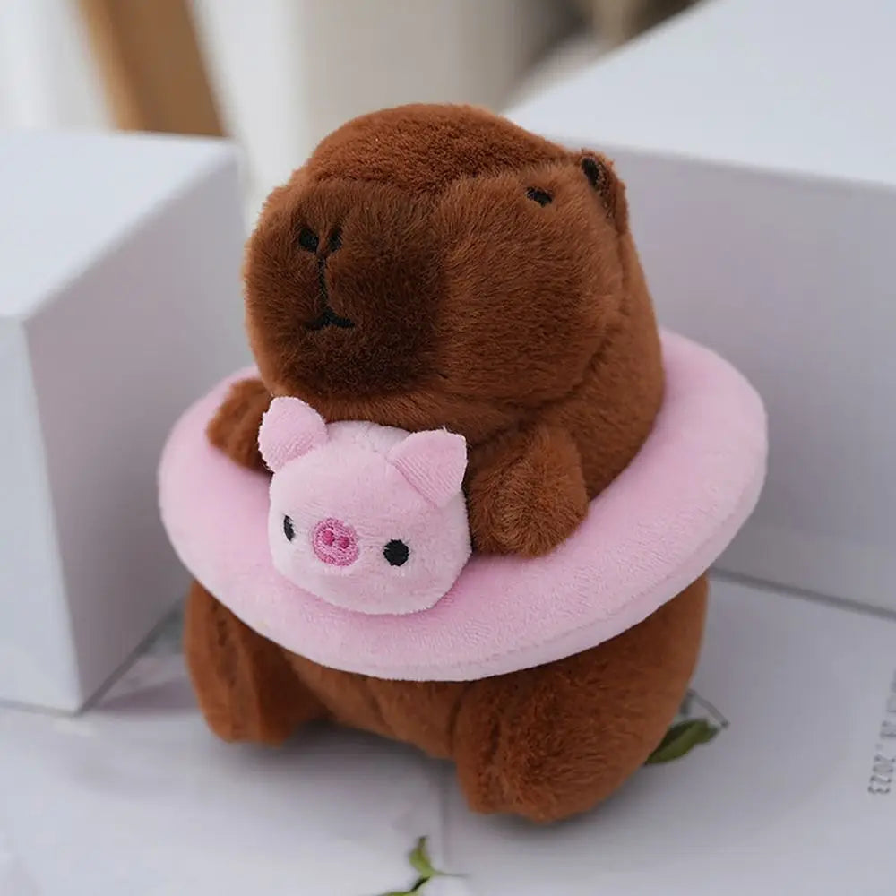 Cute Capybara Plush Toy Hoodie with Wings Simulation Doll Small Size Stuffed Animals Anime