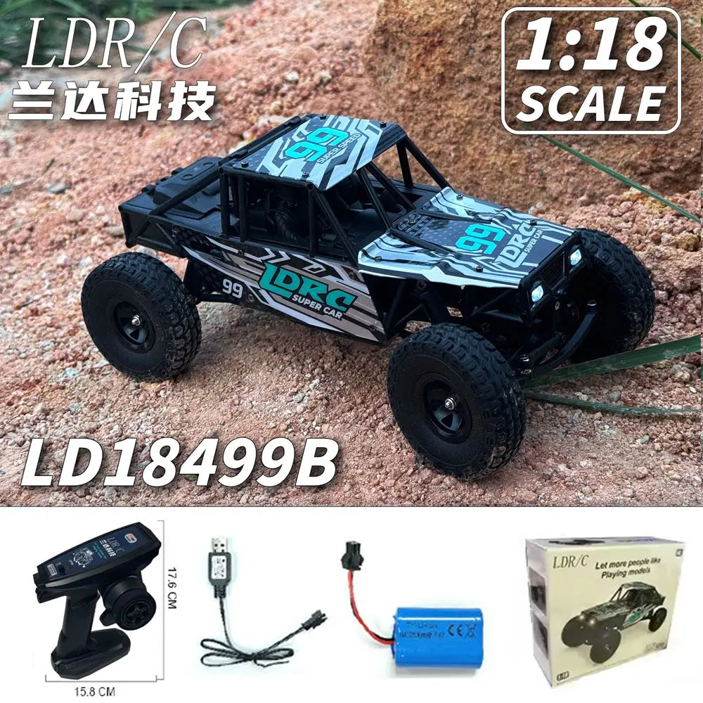 LDRC LD18499 1:18 4x4 4WD RC Car