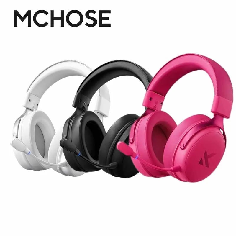 MCHOSE V9 pro E-Sports Headset with Microphone Tri-Mode Wireless 7.1 Channel Surround