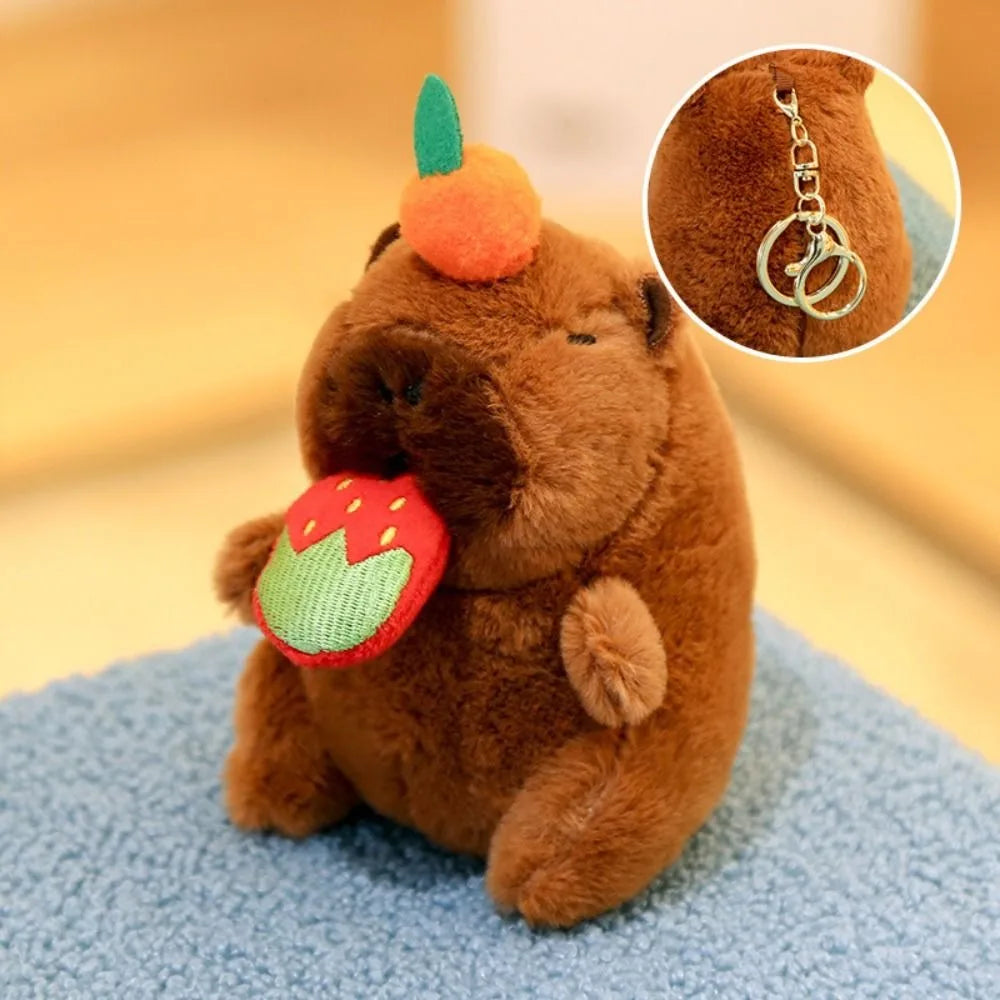Cute Capybara Plush Toy Hoodie with Wings Simulation Doll Small Size Stuffed Animals Anime