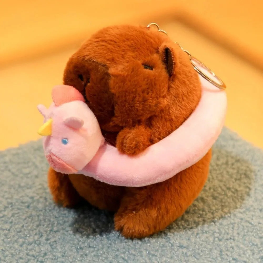 Cute Capybara Plush Toy Hoodie with Wings Simulation Doll Small Size Stuffed Animals Anime