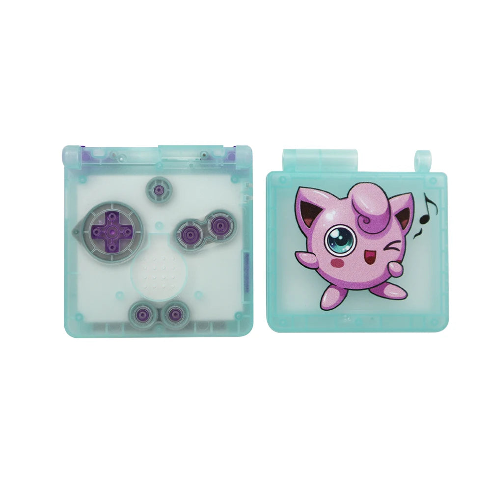Custom UV Print Housing shells for Gameboy Advance SP 101 and 001 screen