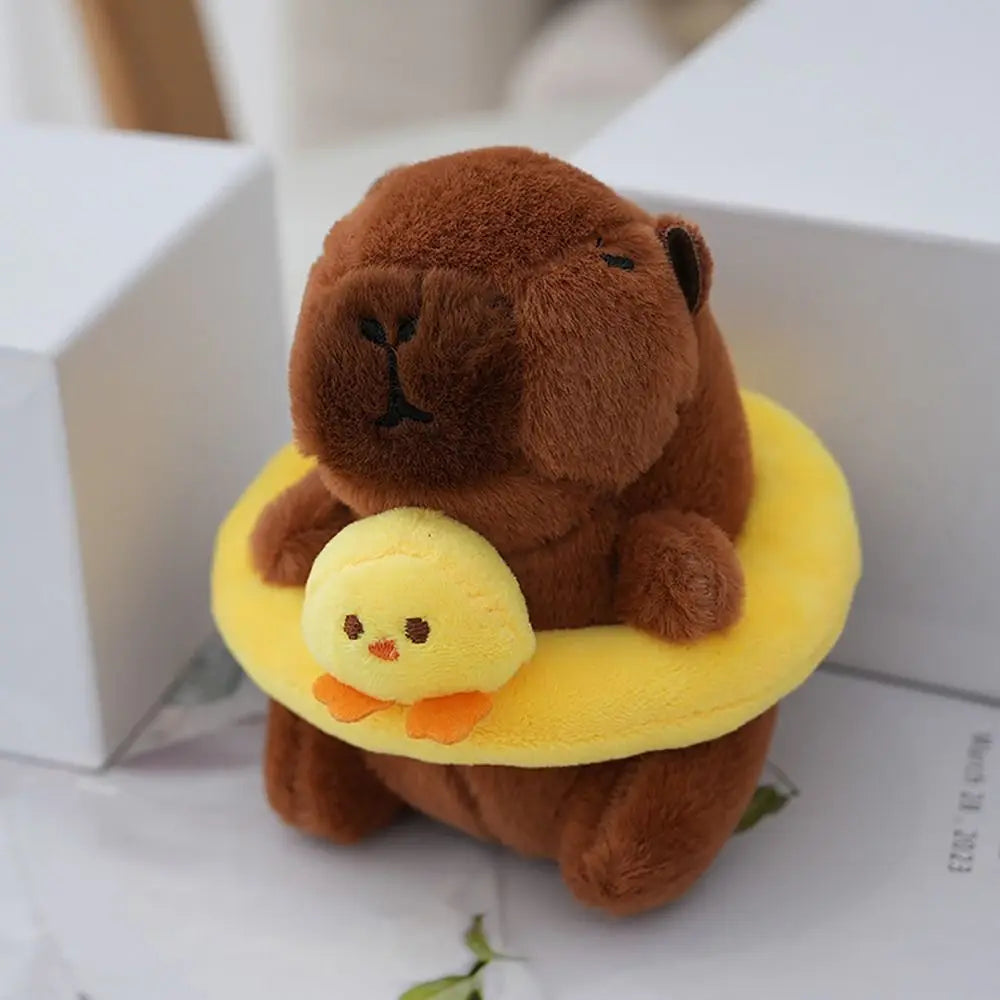 Cute Capybara Plush Toy Hoodie with Wings Simulation Doll Small Size Stuffed Animals Anime