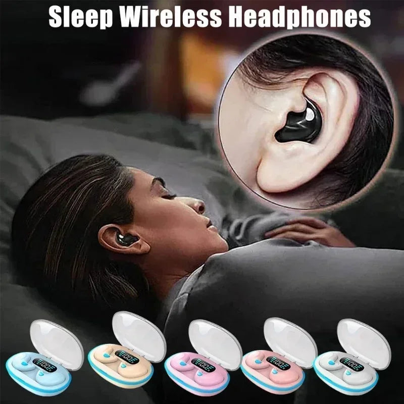 X55 Sleeping Earbuds Wireless Mini Headphones