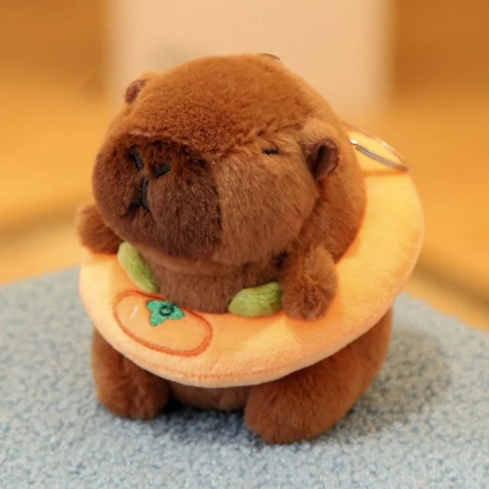 Cute Capybara Plush Toy Hoodie with Wings Simulation Doll Small Size Stuffed Animals Anime