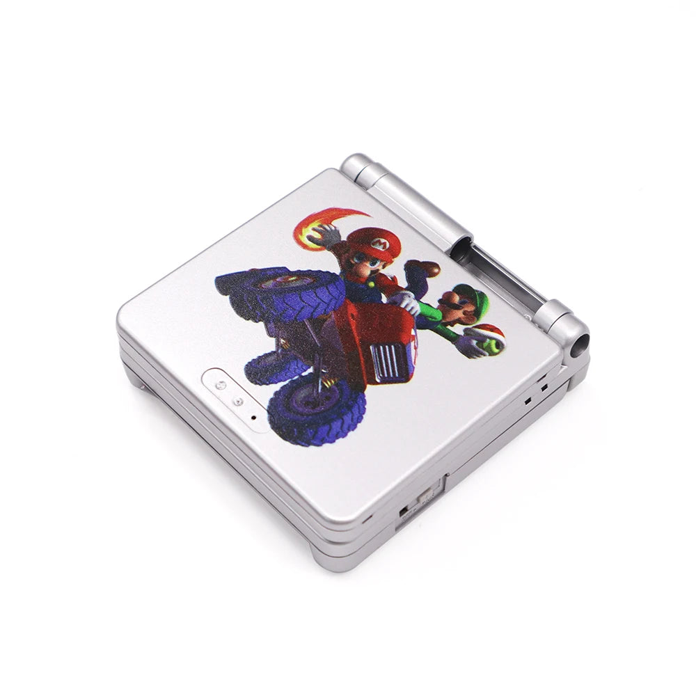 Custom UV Print Housing shells for Gameboy Advance SP 101 and 001 screen