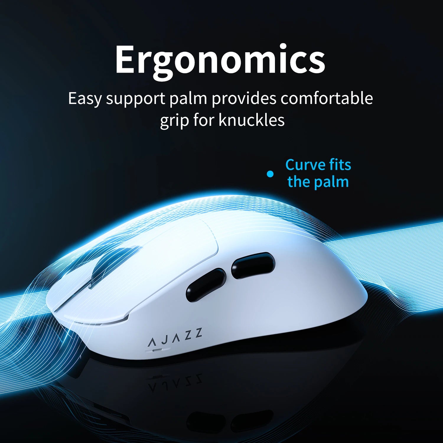 AJAZZ AJ179 v2 MAX Wireless Gaming e-Sport 1K Polling Rate