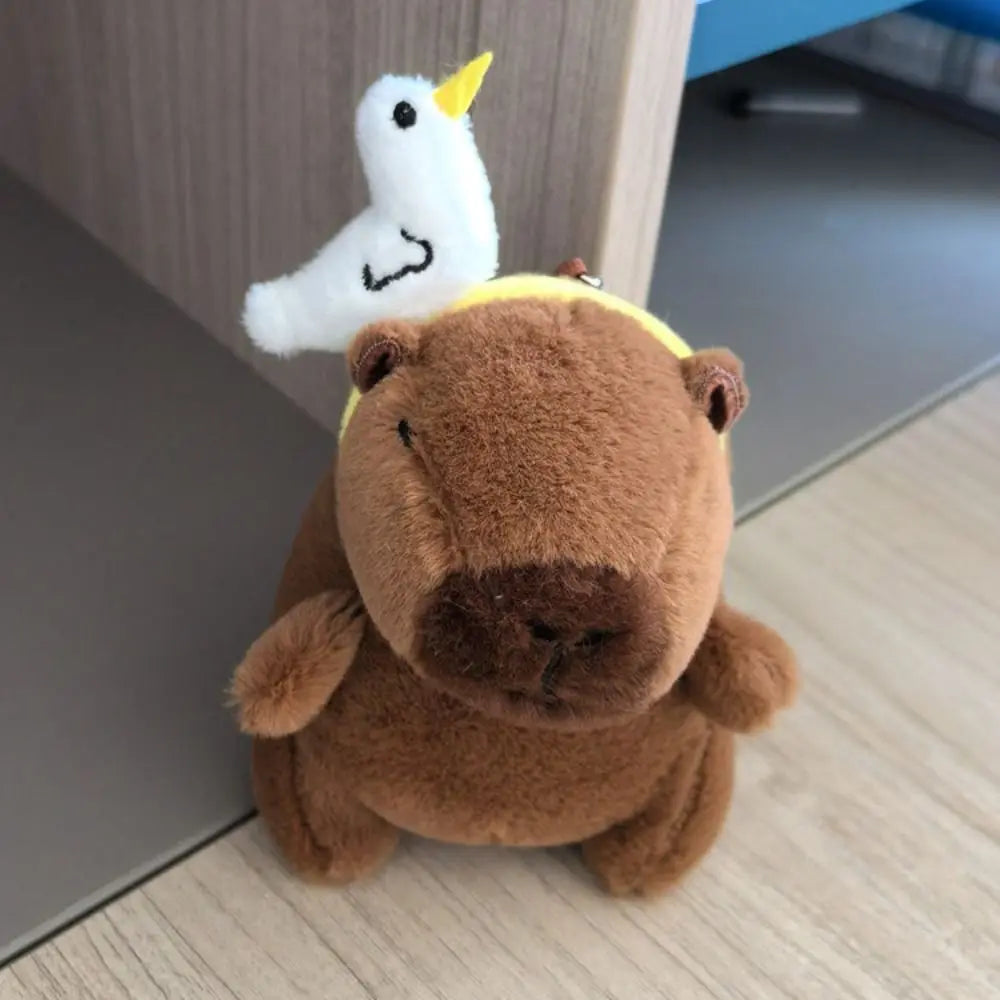 Cute Capybara Plush Toy Hoodie with Wings Simulation Doll Small Size Stuffed Animals Anime