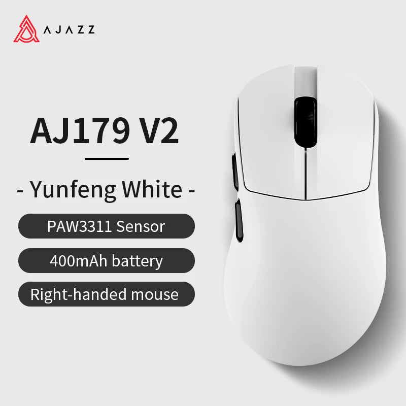 AJAZZ AJ179 v2 MAX Wireless Gaming e-Sport 1K Polling Rate