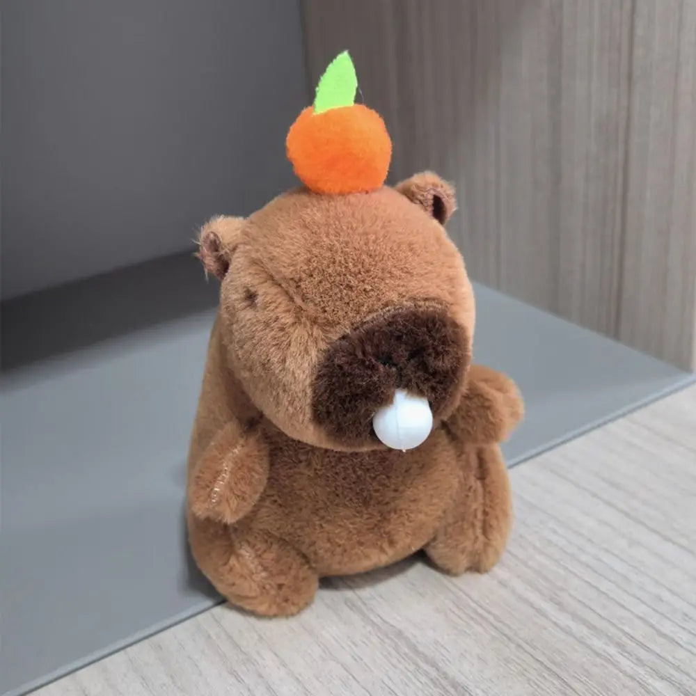 Cute Capybara Plush Toy Hoodie with Wings Simulation Doll Small Size Stuffed Animals Anime