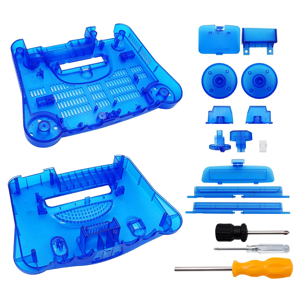 Translucent Case for N64 Nintendo 64