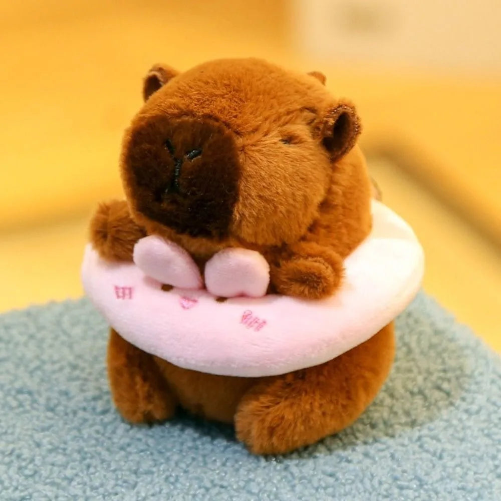 Cute Capybara Plush Toy Hoodie with Wings Simulation Doll Small Size Stuffed Animals Anime