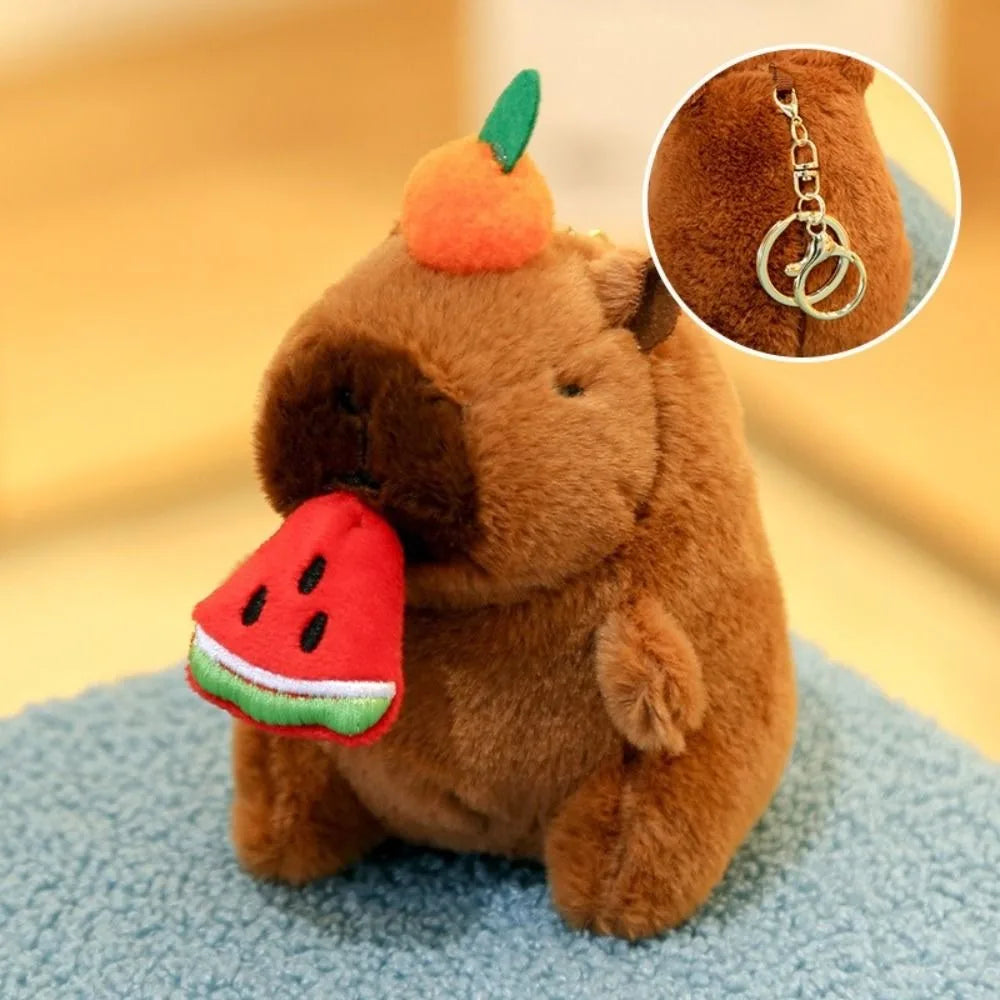 Cute Capybara Plush Toy Hoodie with Wings Simulation Doll Small Size Stuffed Animals Anime