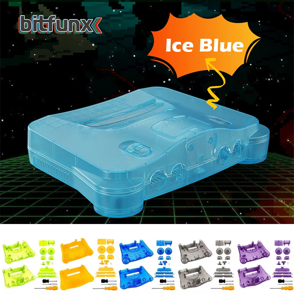 Translucent Case for N64 Nintendo 64