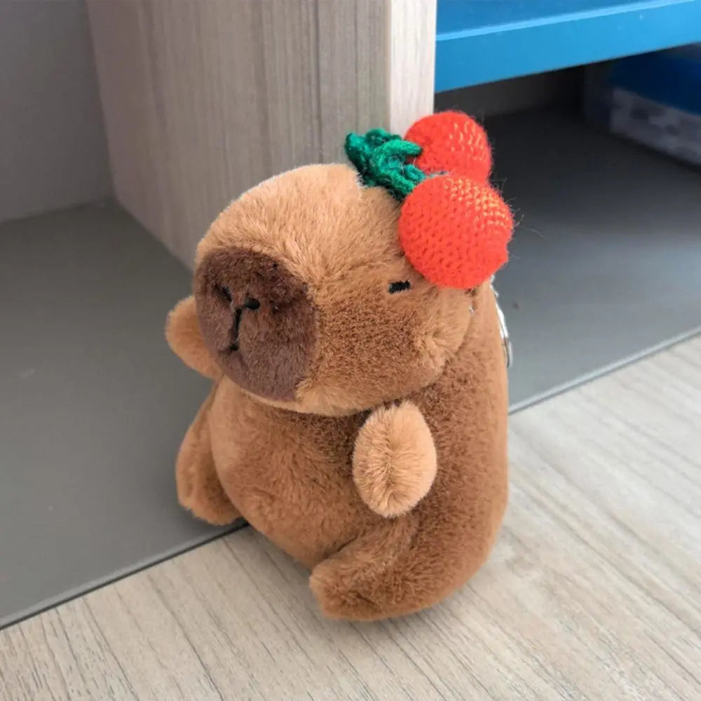 Cute Capybara Plush Toy Hoodie with Wings Simulation Doll Small Size Stuffed Animals Anime